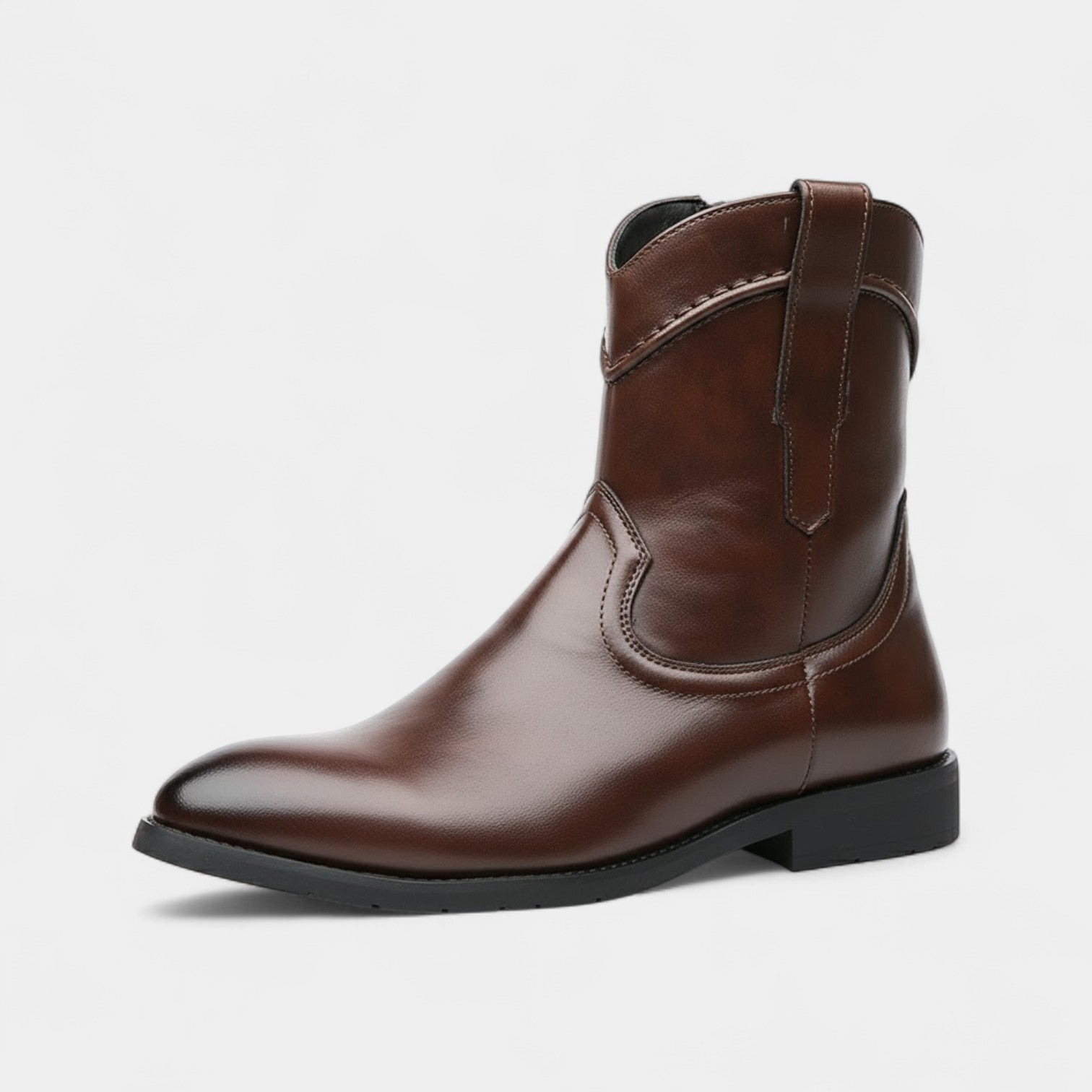 Riche | Bottes Chelsea homme en cuir PU