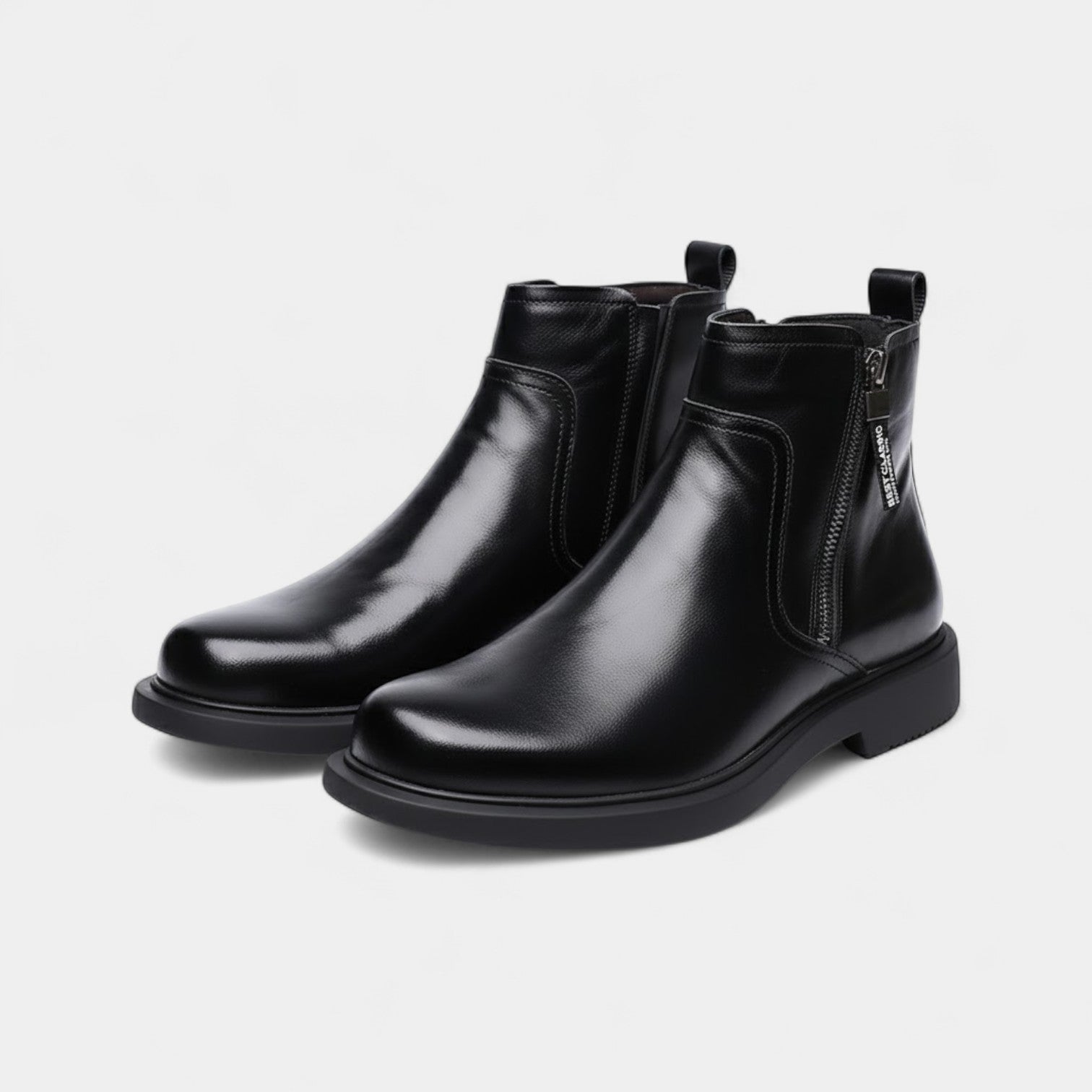 Riche | Bottes Chelsea homme en cuir