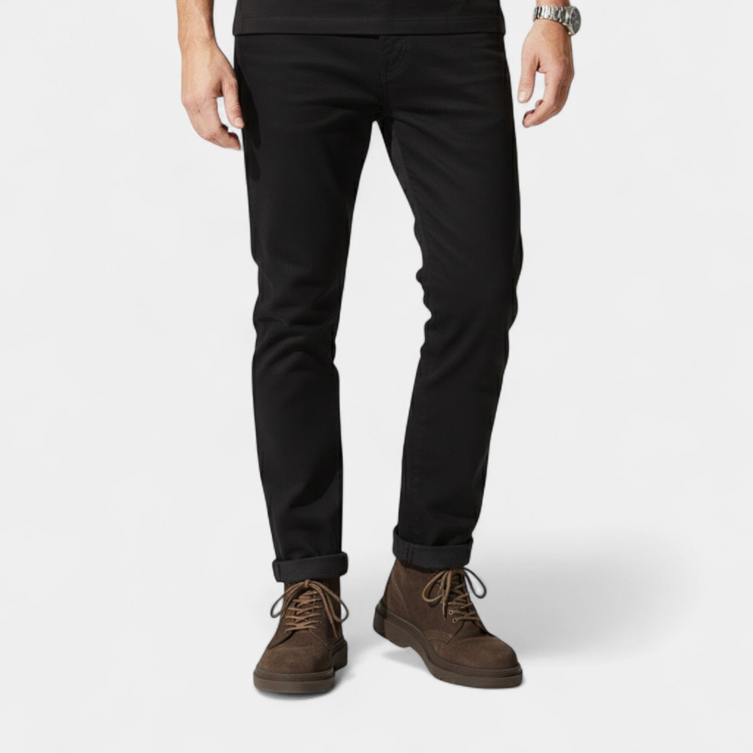 Riche | Bottes Martin homme en daim