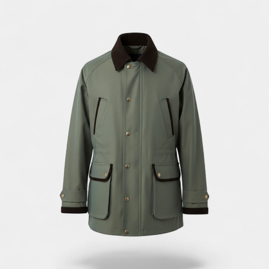 Riche | Veste vintage homme en coton mélangé