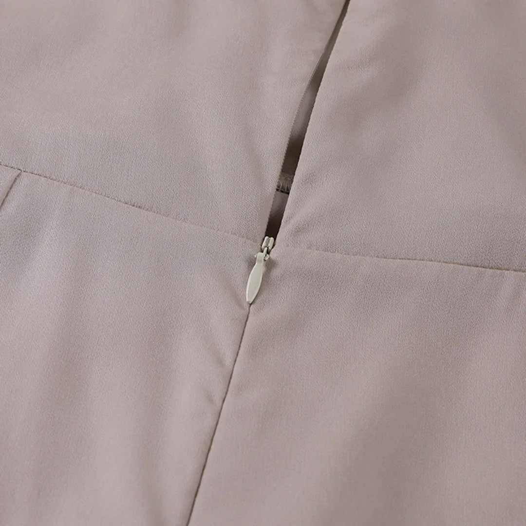 Dame Slipkjole V-hals Slids – Slim Fit Spaghettistropper | Silkeblød Drapé