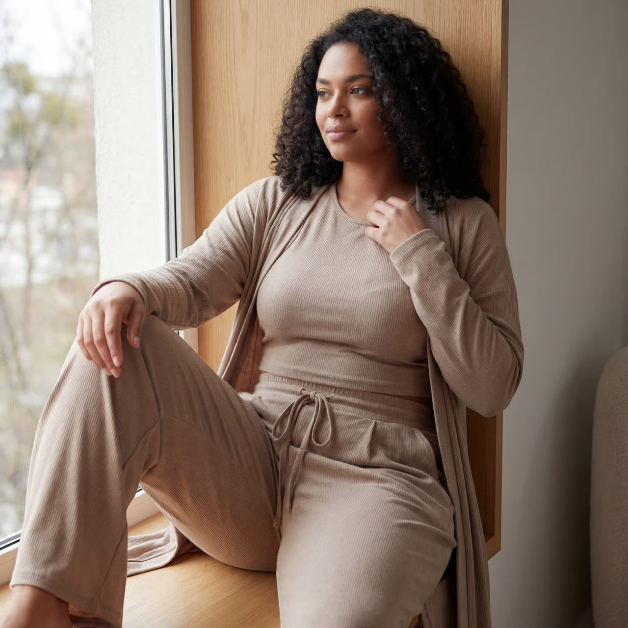 Riche | Ensemble Décontracté Femme Trois Pièces Stretch