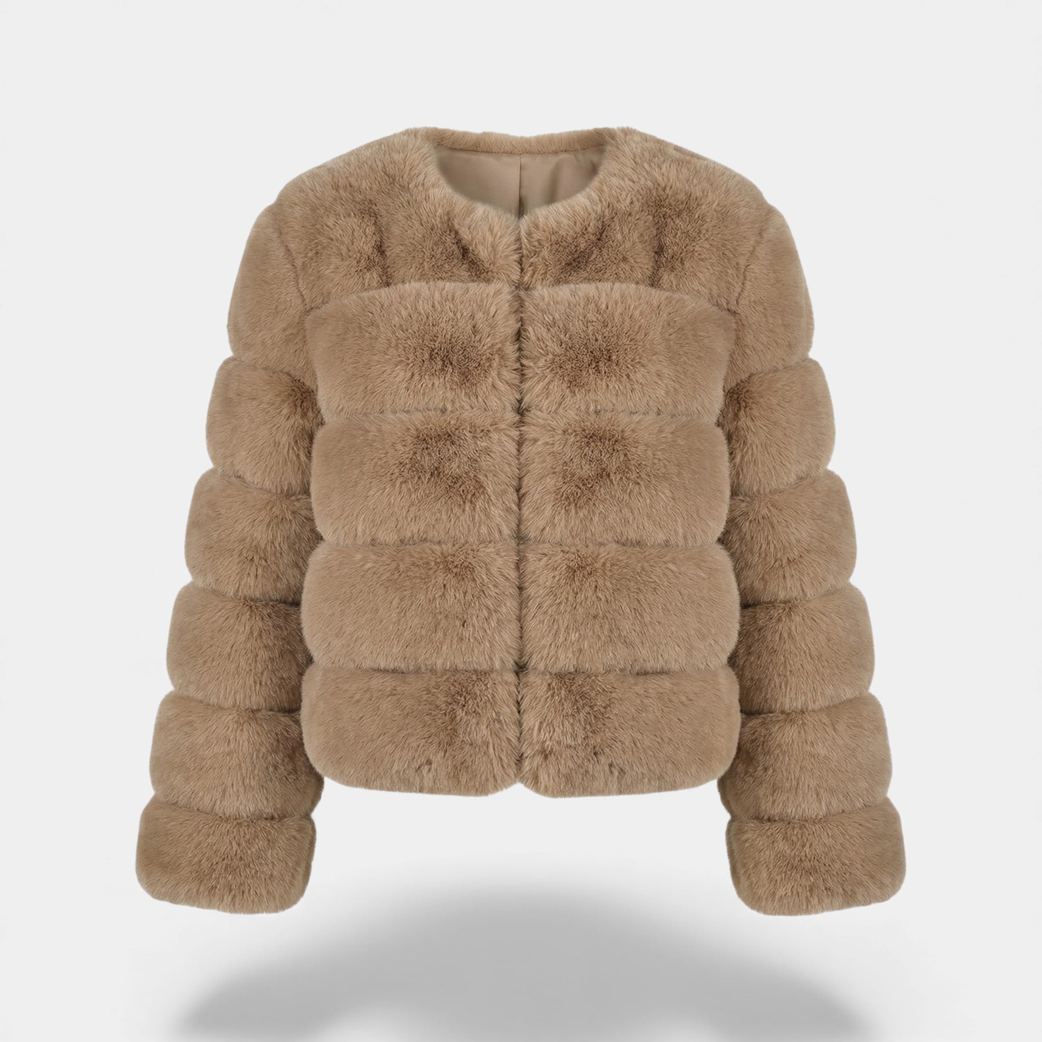 Riche | Manteau femme en fausse fourrure renard
