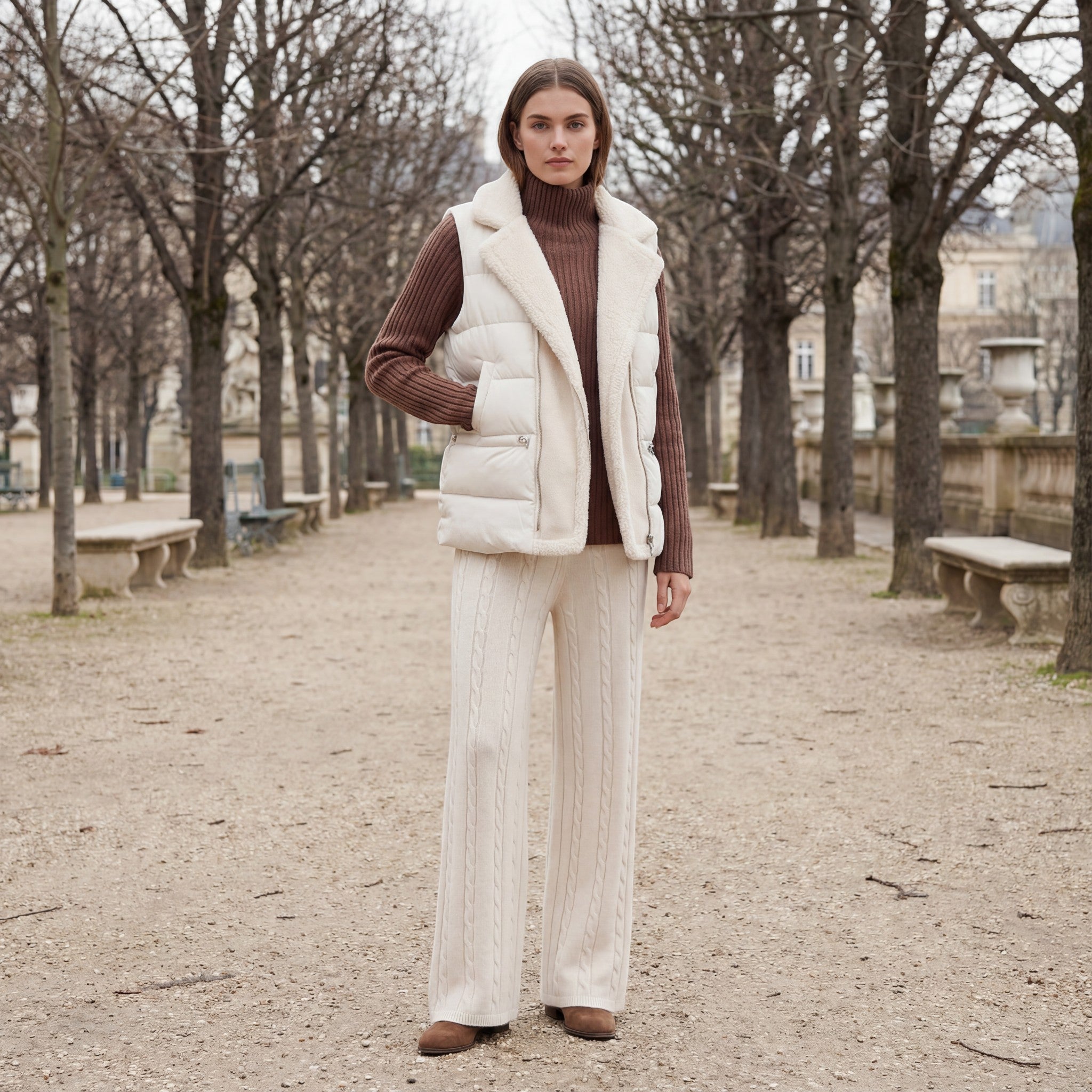 Riche | Ensemble trois pièces femme en maille