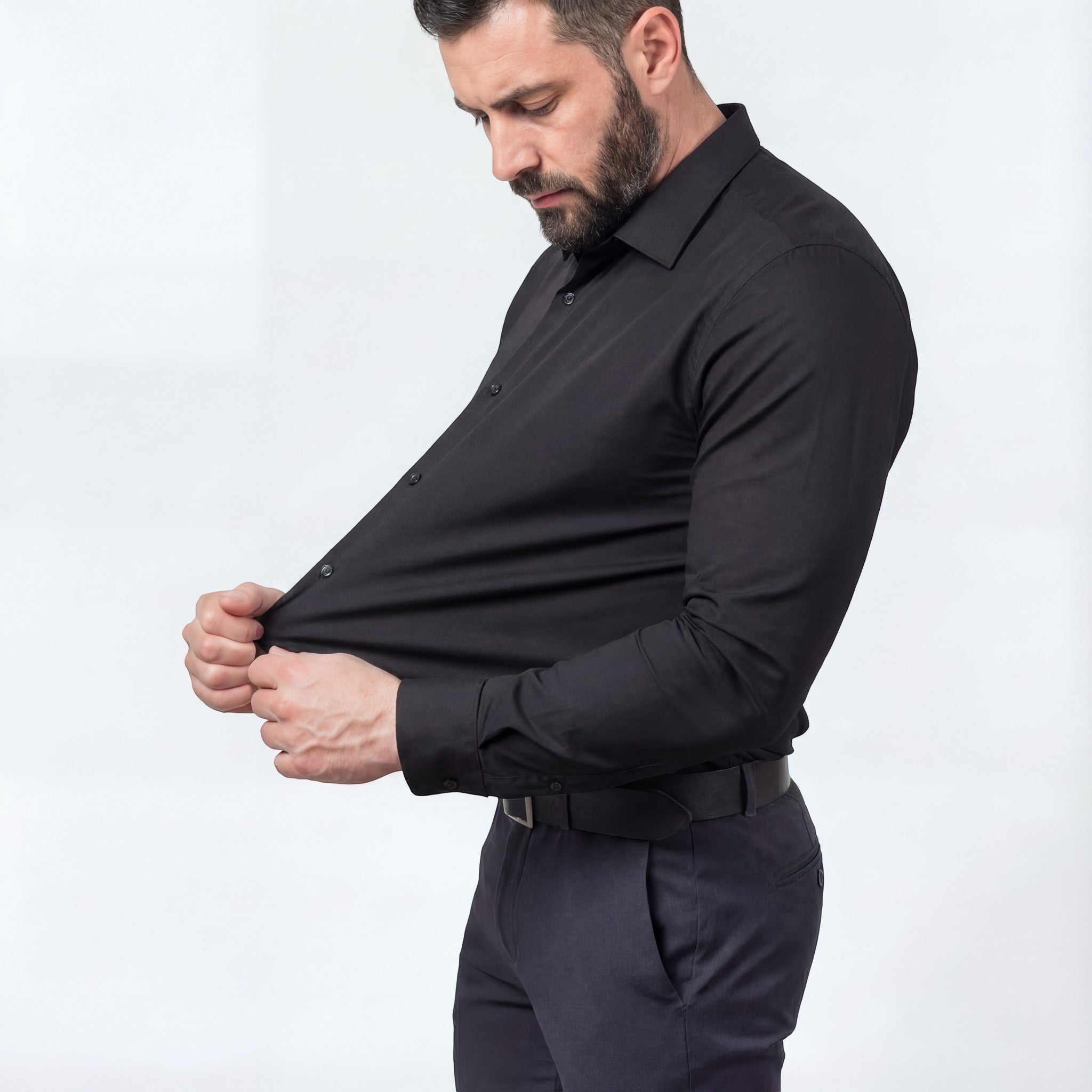 Riche | Chemise homme en coton fin