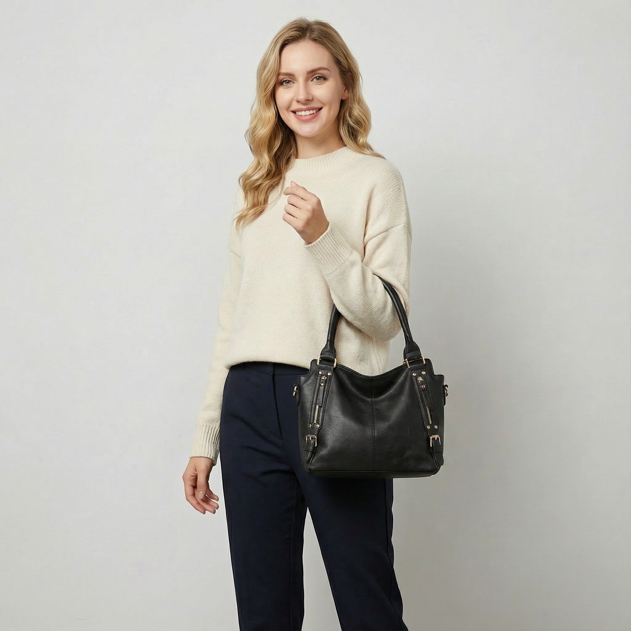 Riche | Sac femme en cuir fin
