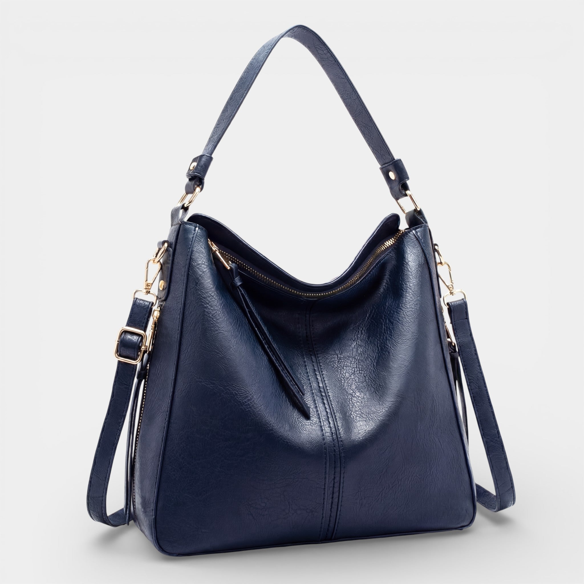 Riche | Sac hobo femme en cuir fin