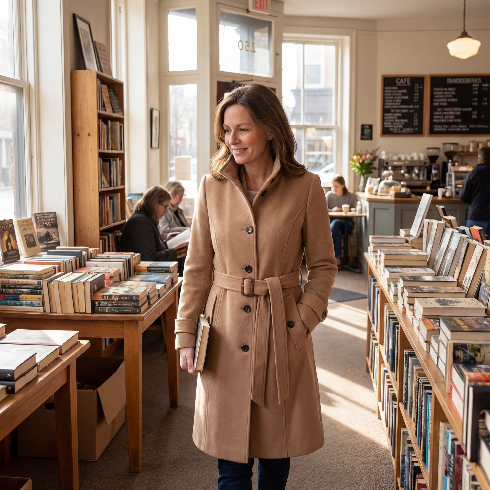 Riche | Manteau femme en laine à col montant