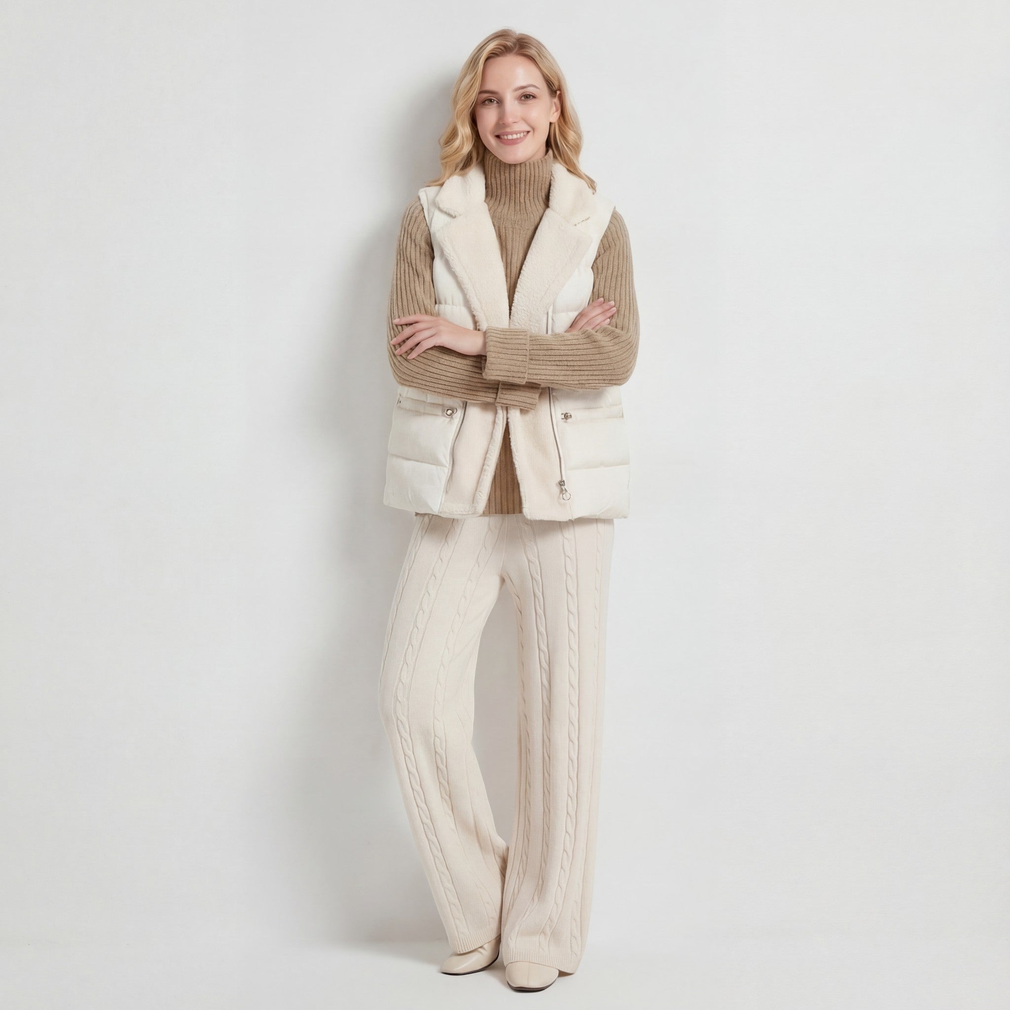 Riche | Ensemble trois pièces femme en maille