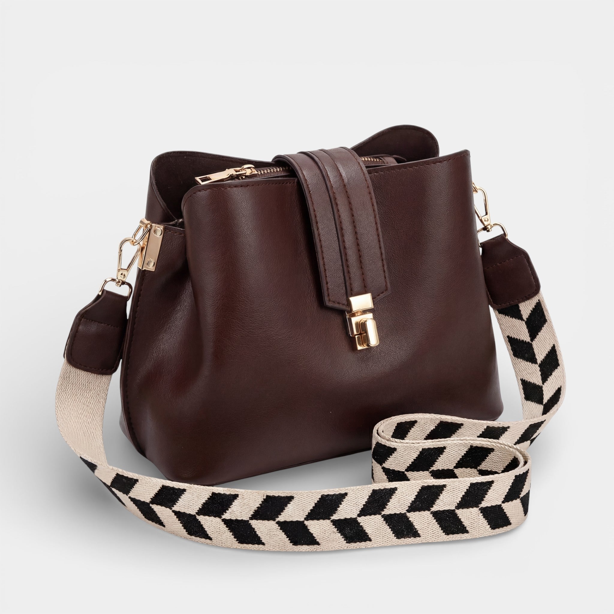 Riche | Sac seau structuré femme