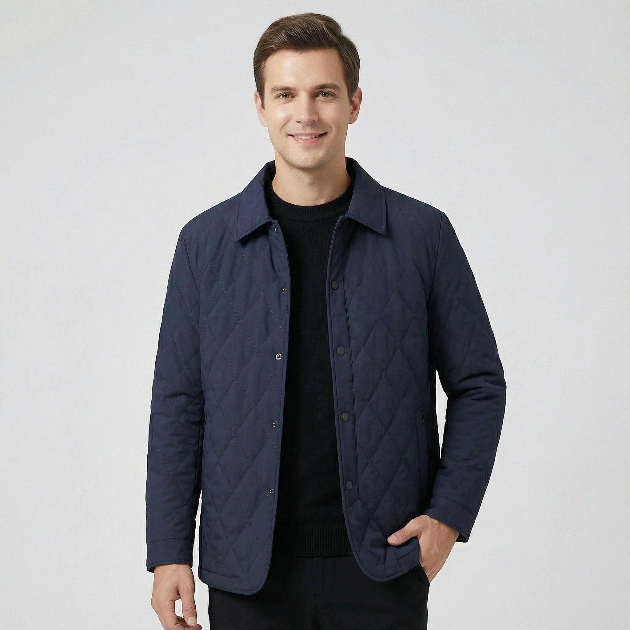 Riche | Veste matelassée en coton pour homme