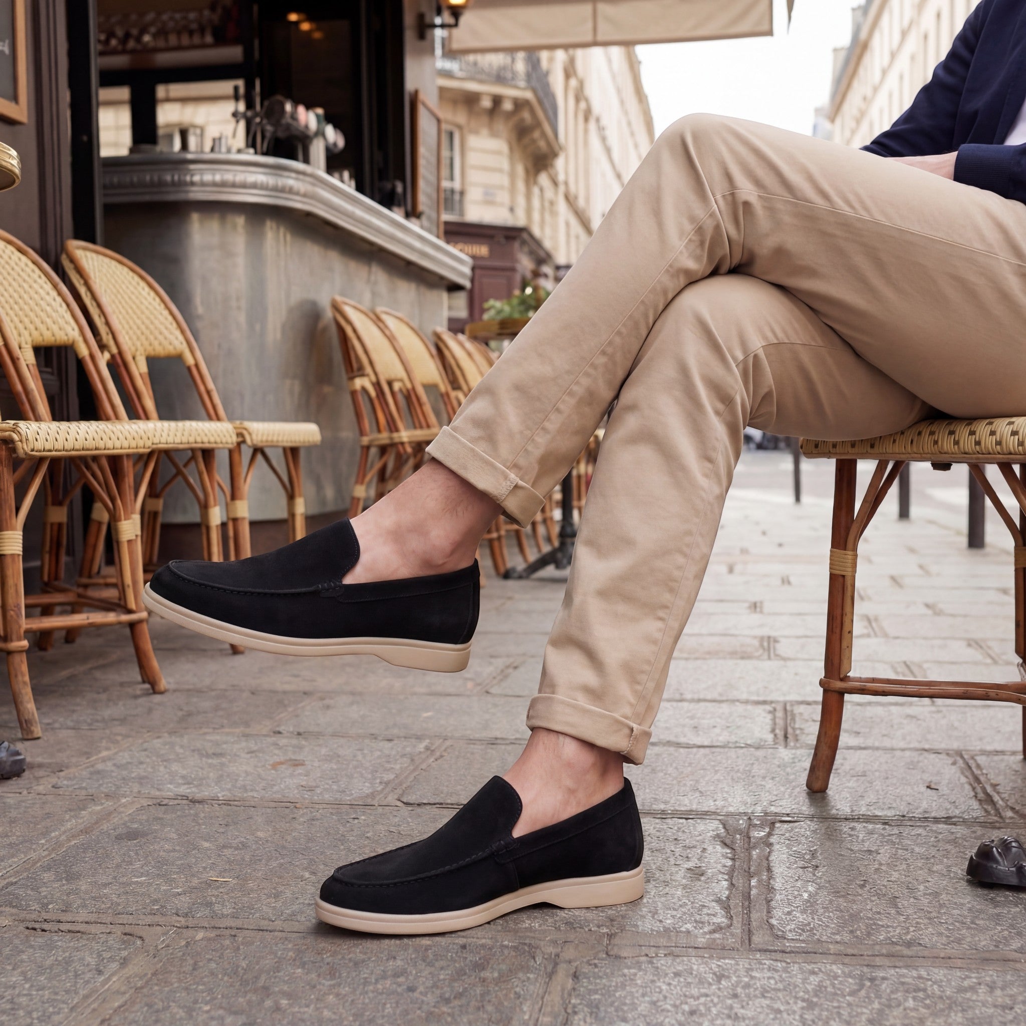 Riche | Suede mocassins - Riviera slip-ons