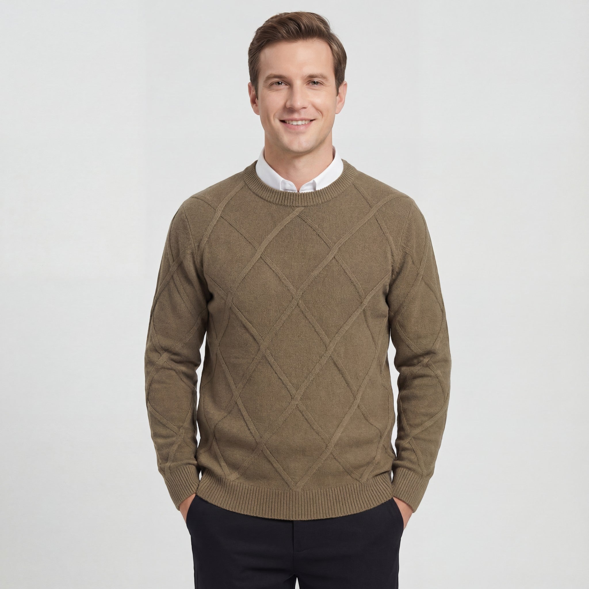 Riche | Pull en laine fine homme