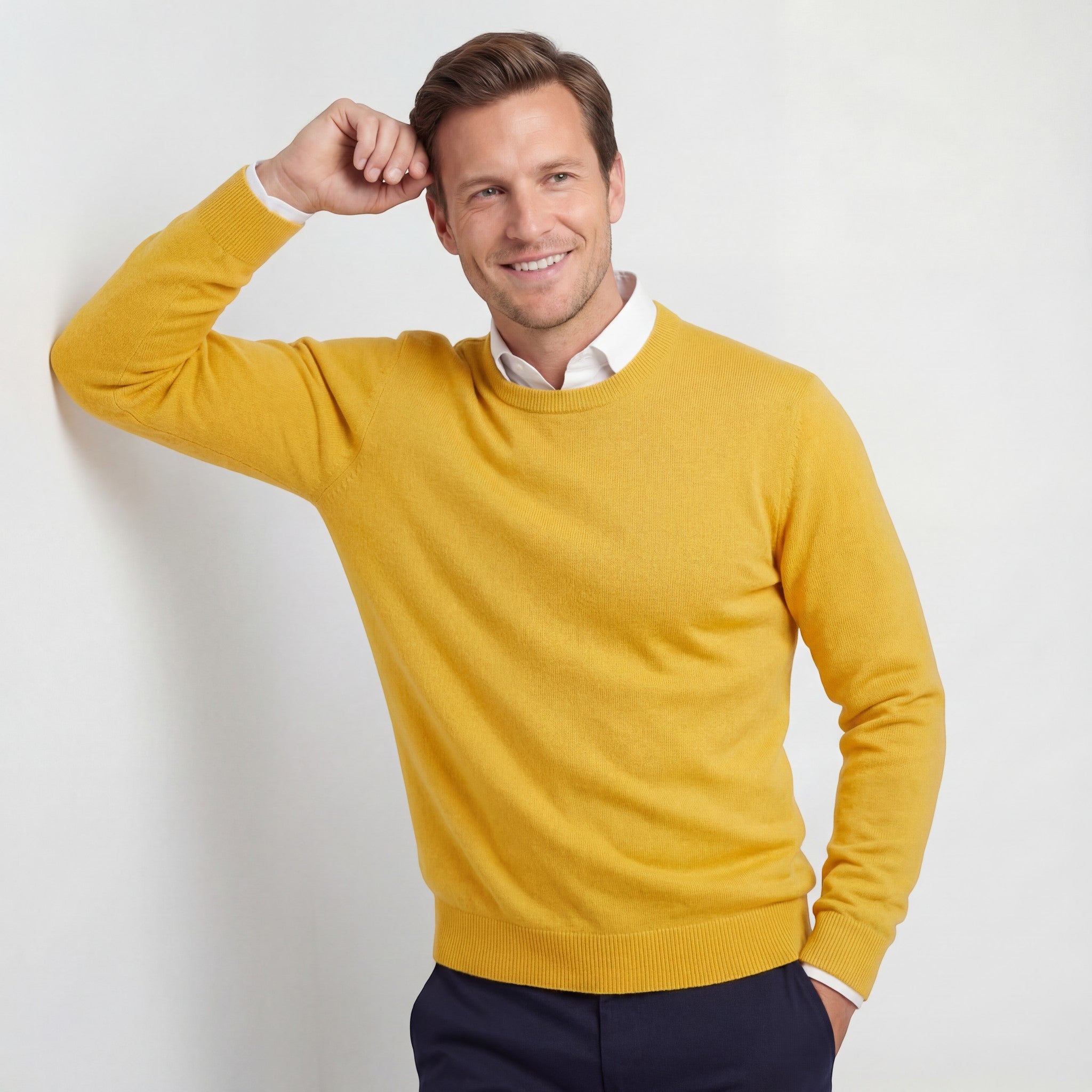 Riche | Pull en laine mélangée homme