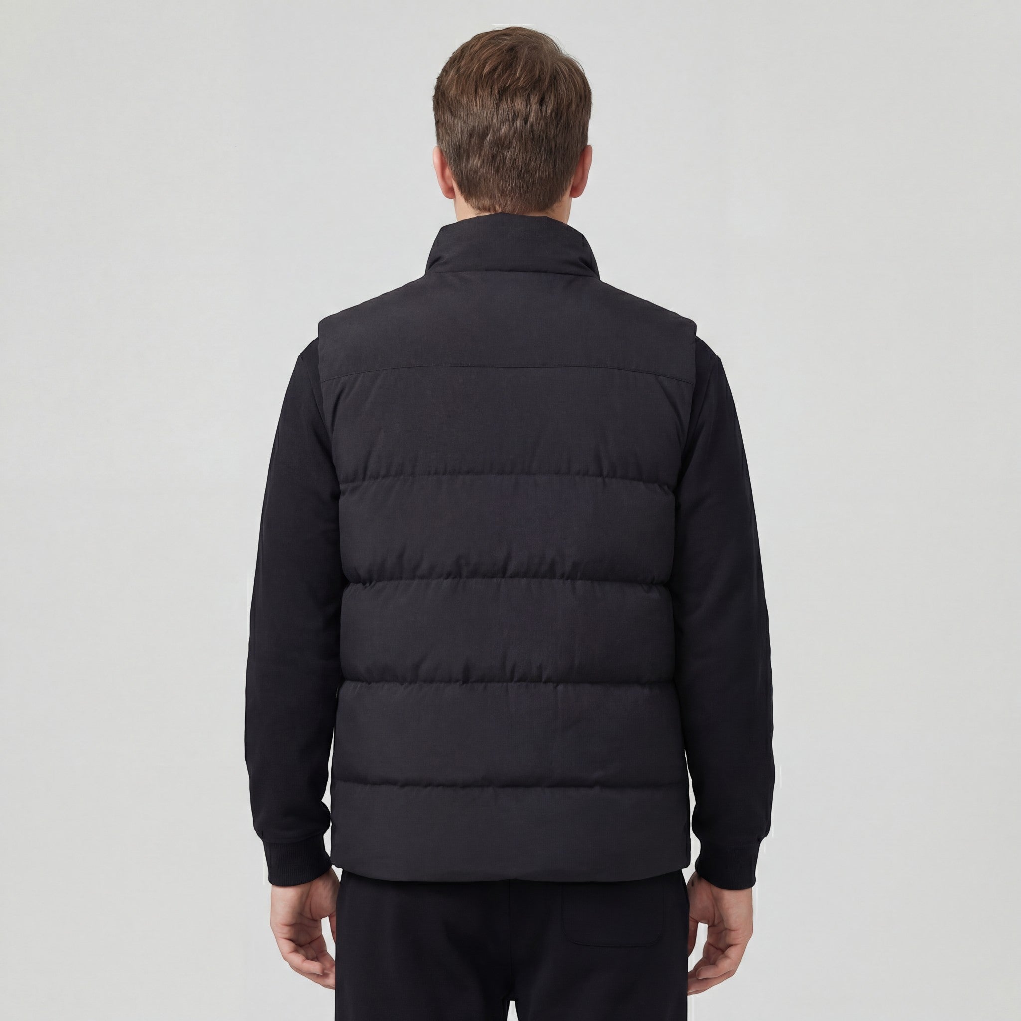 Riche | Gilet Matelassé à Col Montant pour Homme