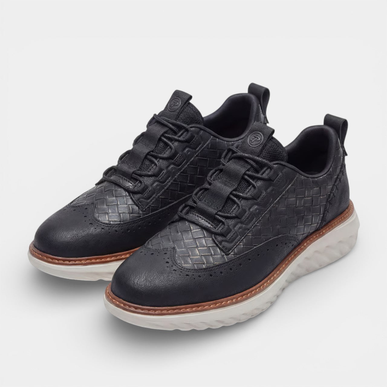 Riche | Baskets Basses en Cuir à Lacets pour Homme