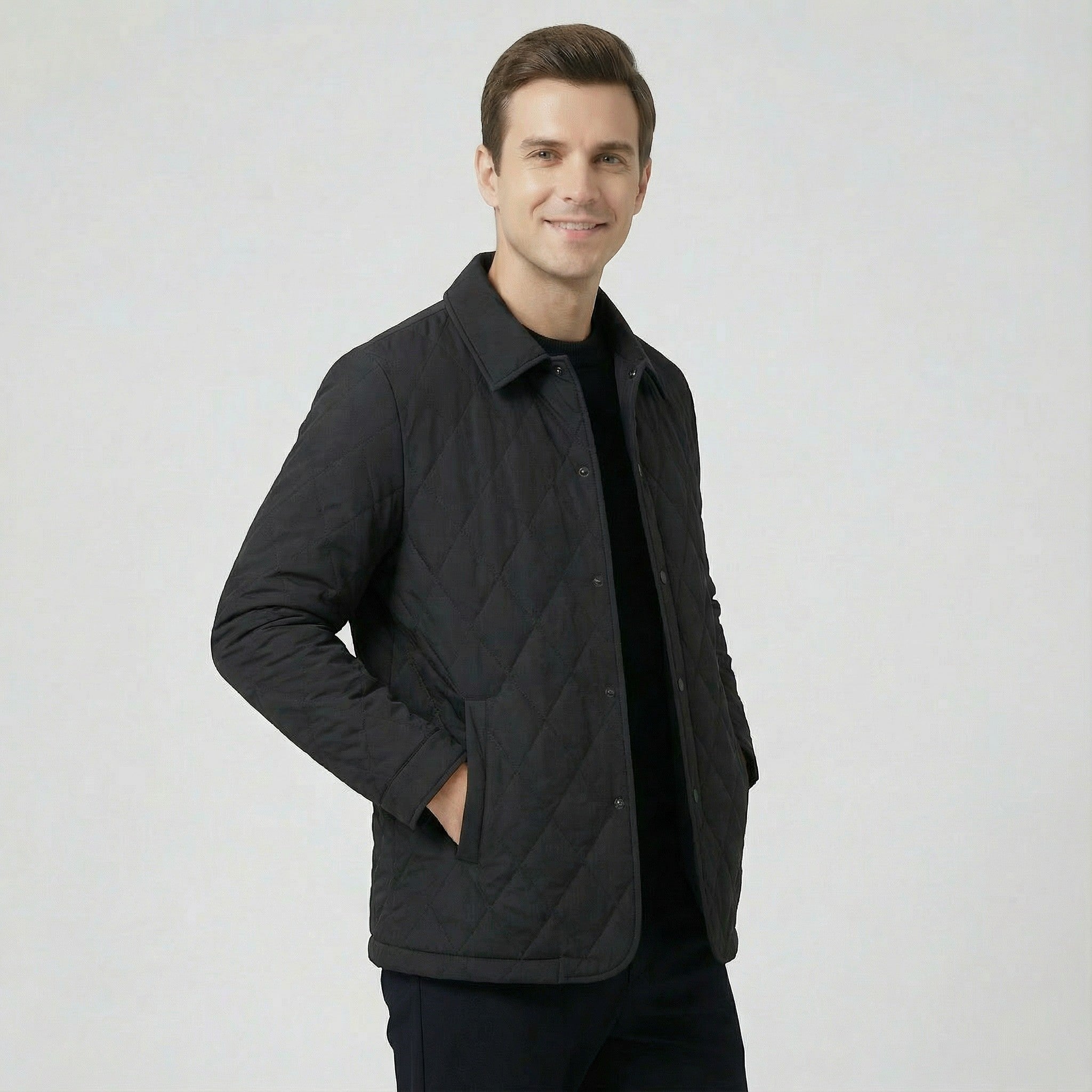 Riche | Veste matelassée en coton pour homme