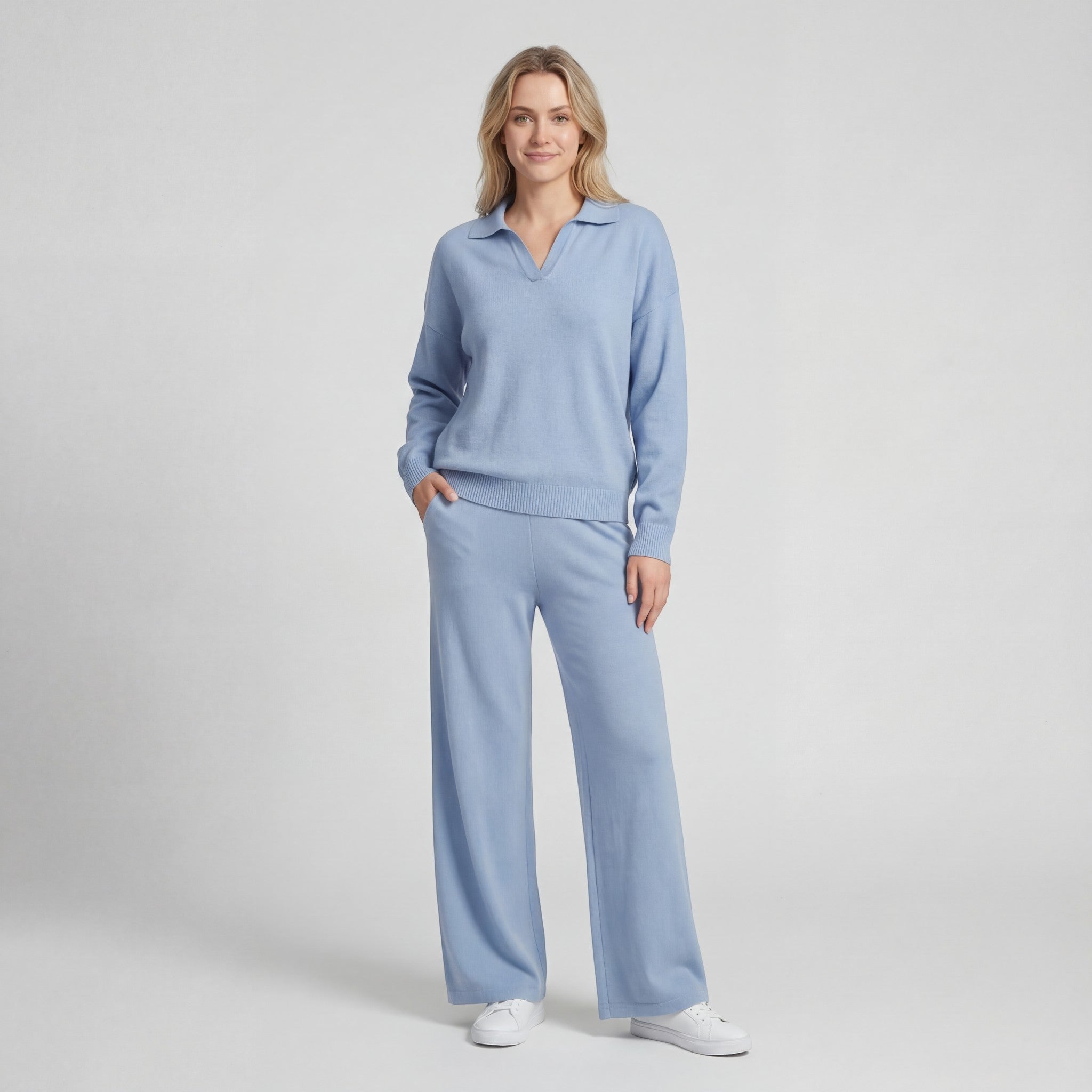 Riche | Ensemble en maille deux pièces pour femme