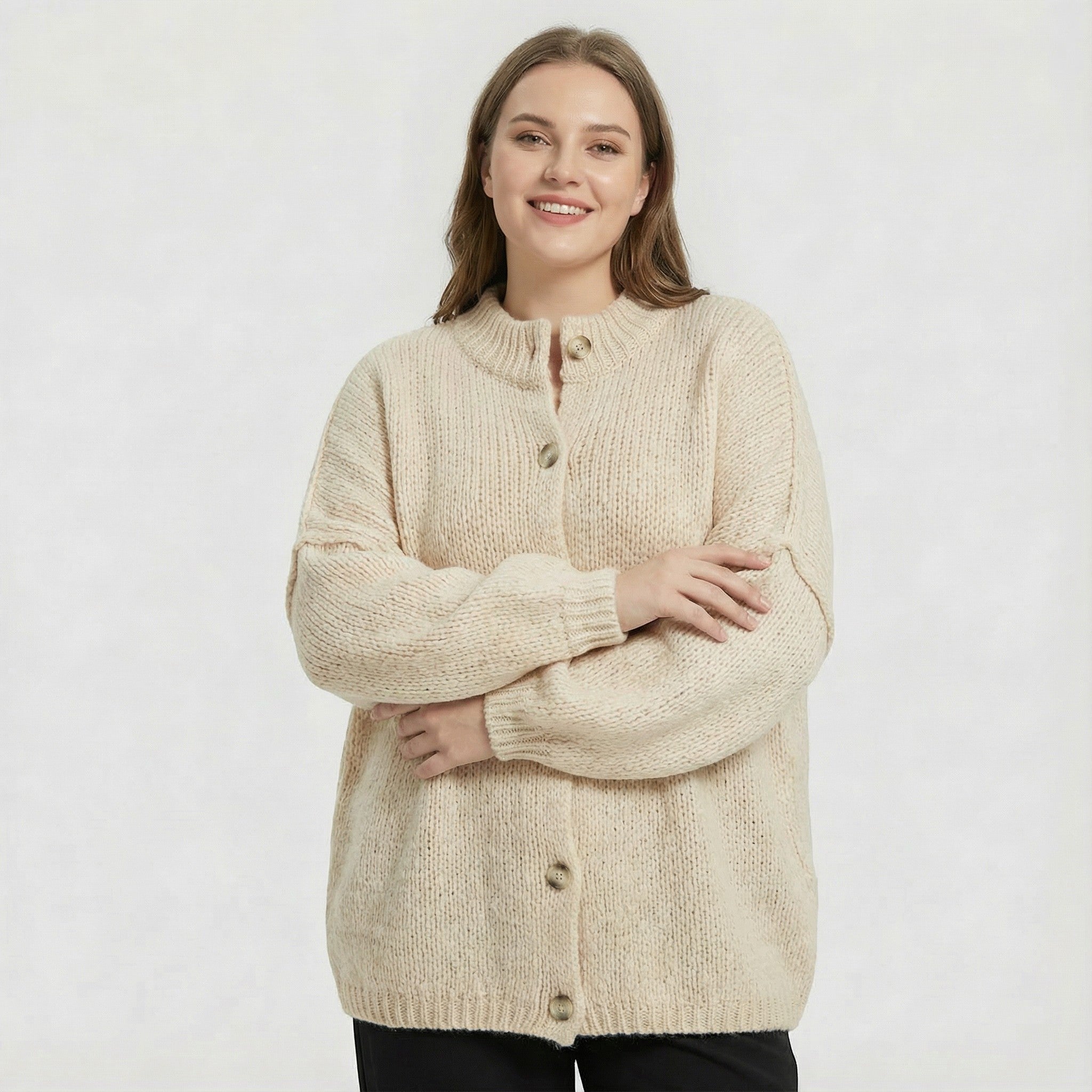 Riche | Cardigan femme en laine tricotée