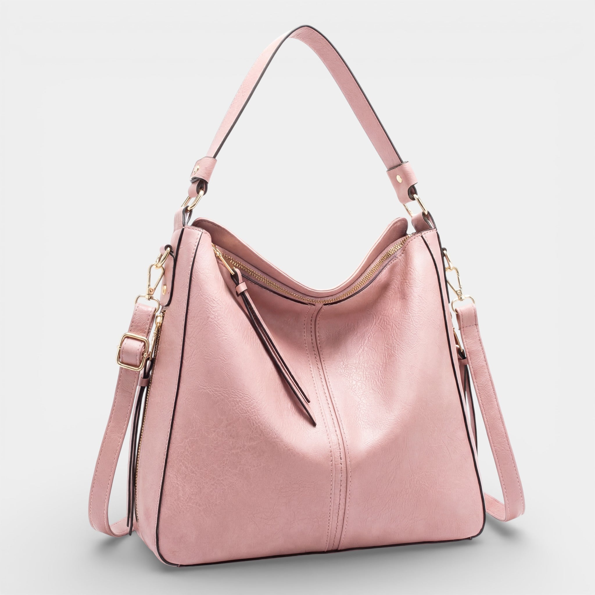 Riche | Sac hobo femme en cuir fin
