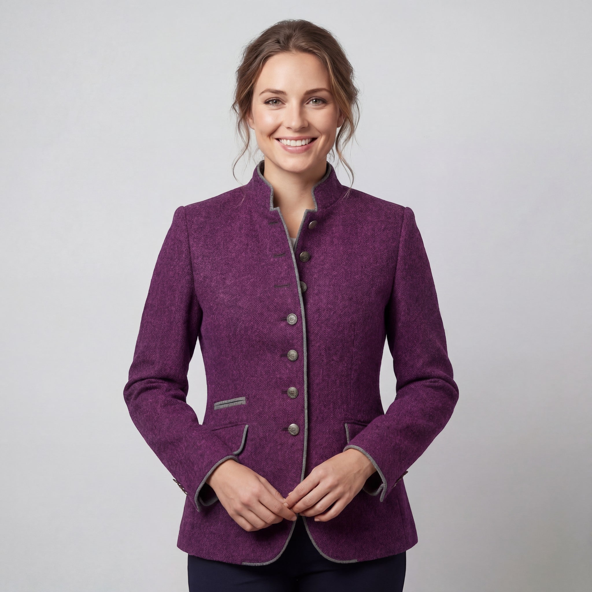 Riche | Blazer en laine mélangée femme