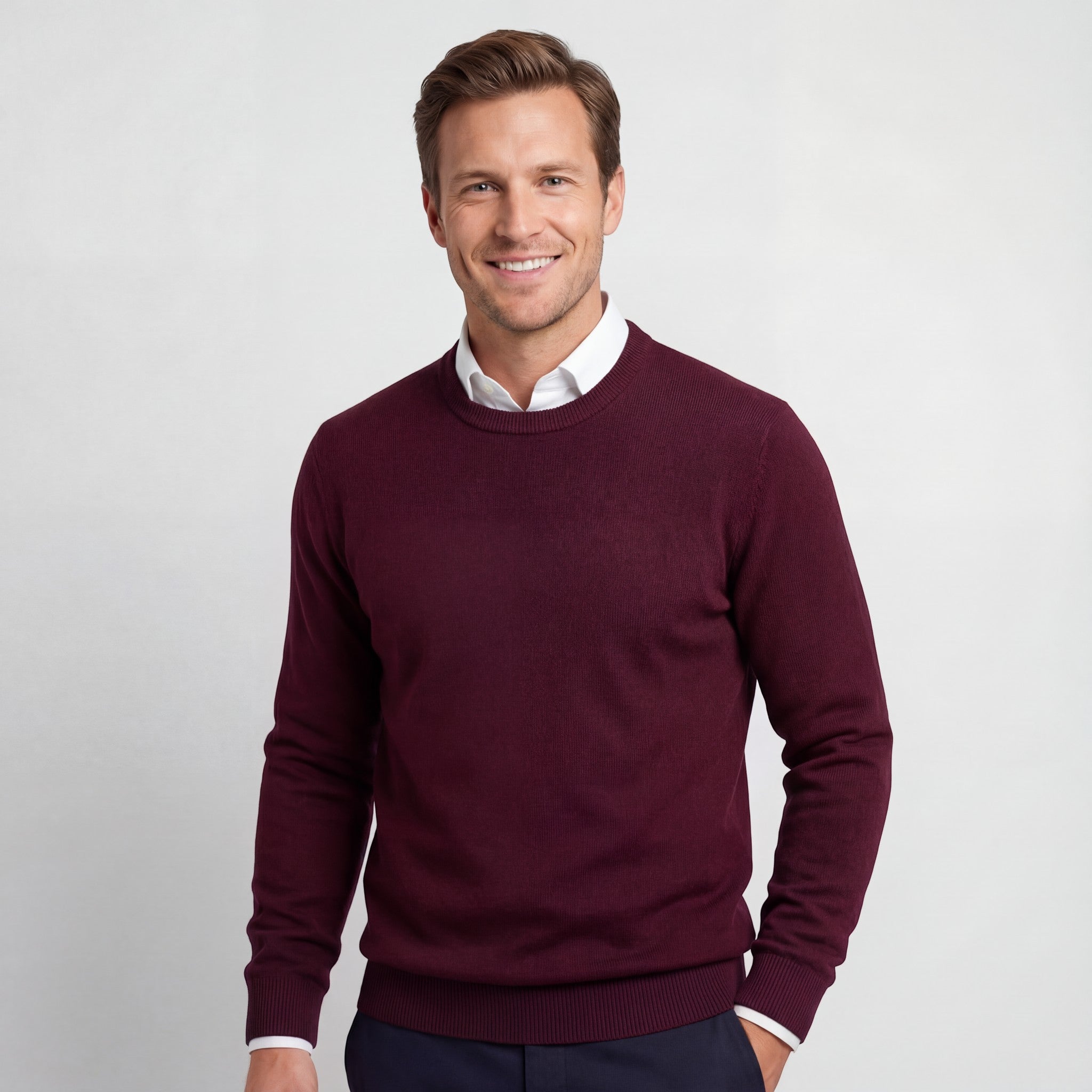 Riche | Pull en laine mélangée homme
