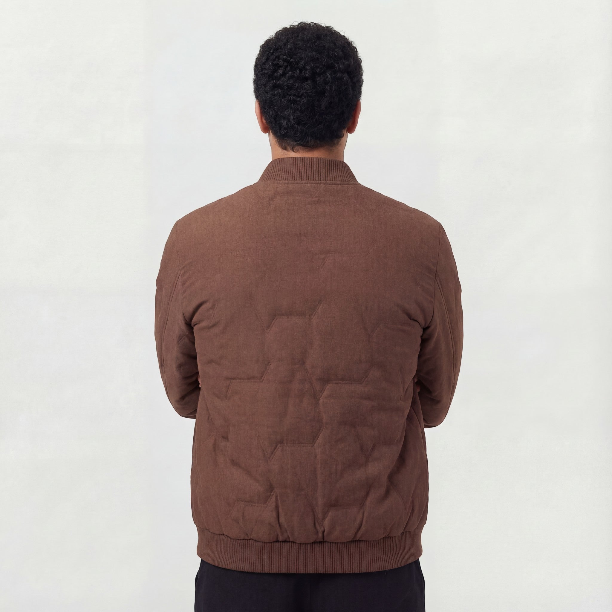 Riche | Veste d’Hiver Matelassée Doublée Peluche pour Homme