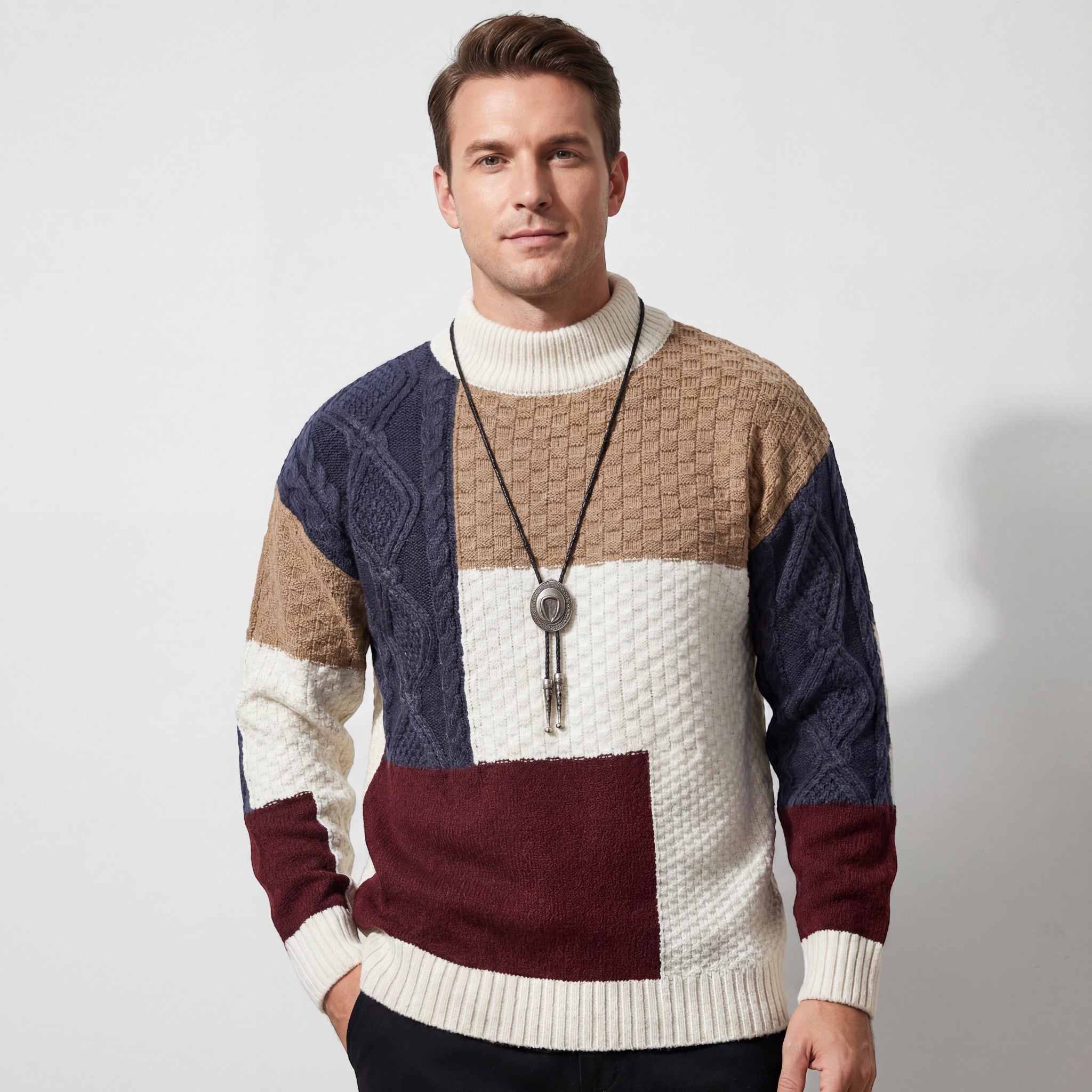 Riche | Pull homme en maille raffinée