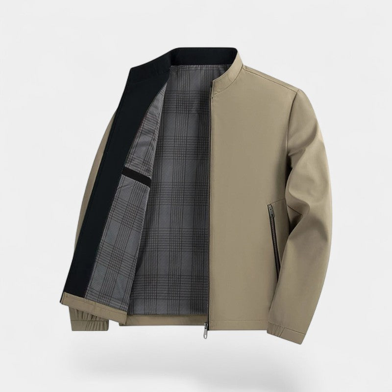 Riche | Veste formelle homme automne col montant coupe élégante