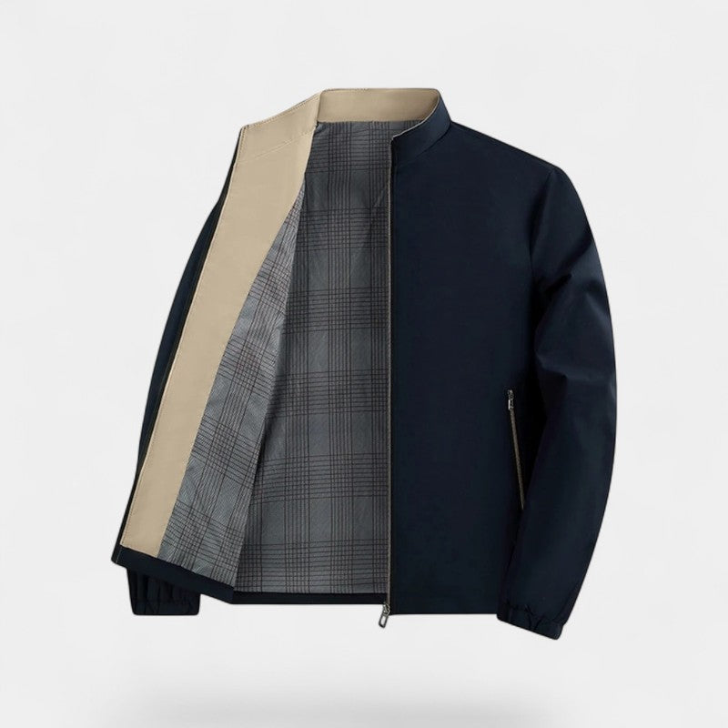 Riche | Veste formelle homme automne col montant coupe élégante