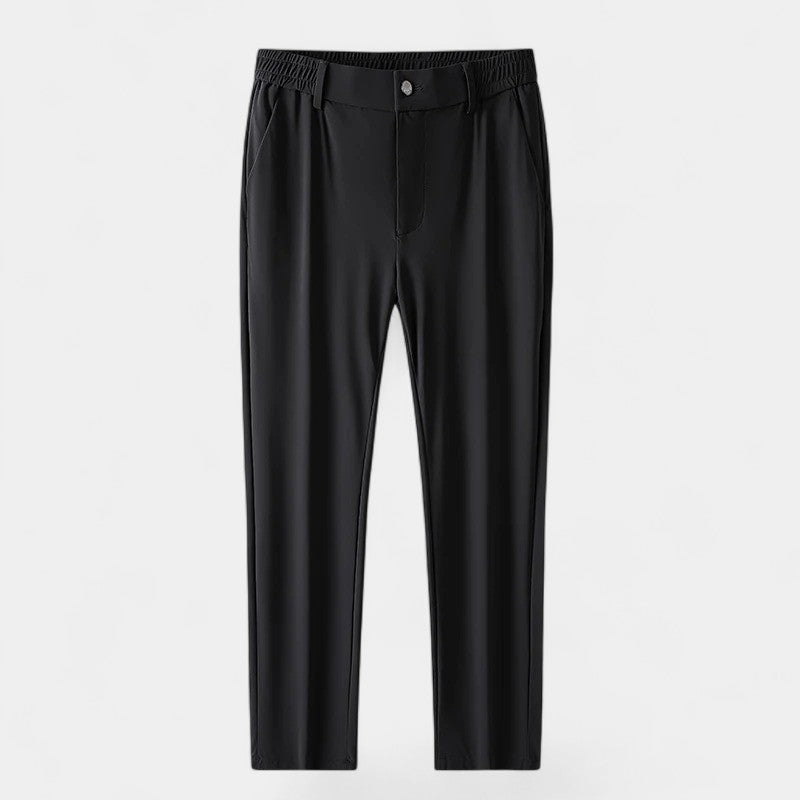 Riche | Pantalon en coton stretch – coupe décontractée pour l'été