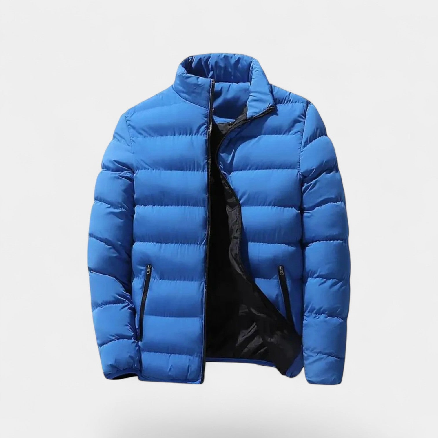 Riche | Doudoune homme coton – ultralégère chaude col montant