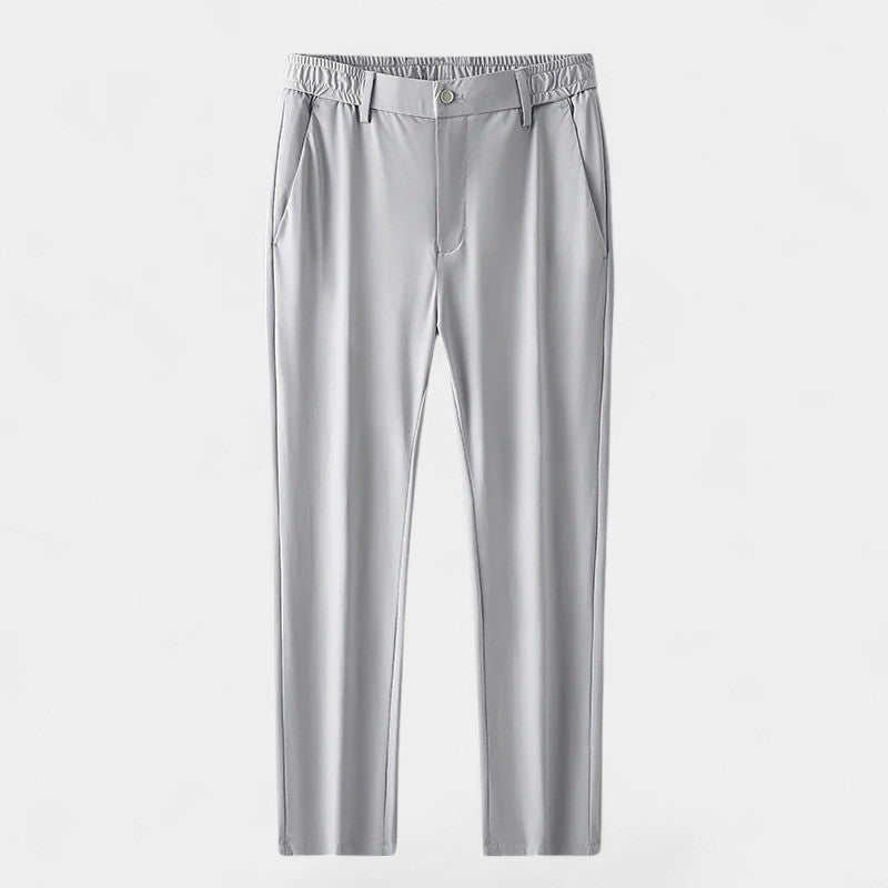 Riche | Pantalon en coton stretch – coupe décontractée pour l'été