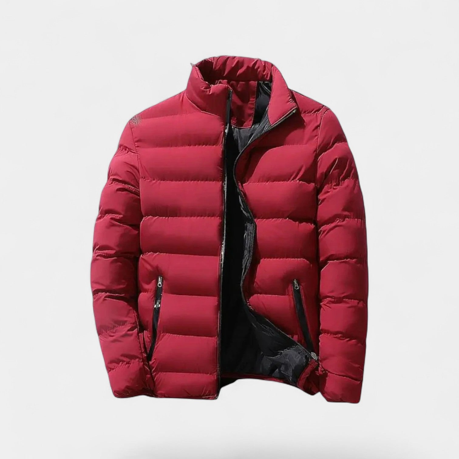 Riche | Doudoune homme coton – ultralégère chaude col montant