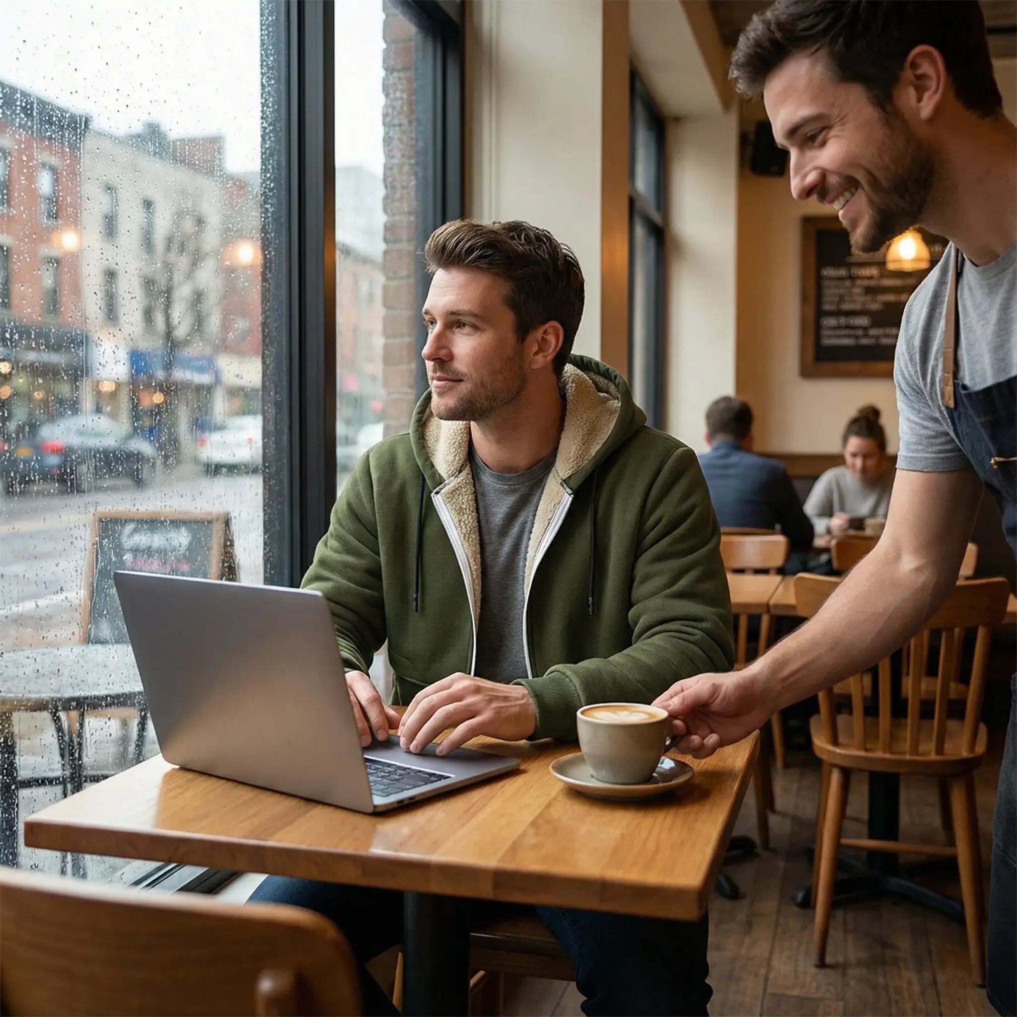 Riche | Cardigan homme laine d’agneau – épaisseur raffinée