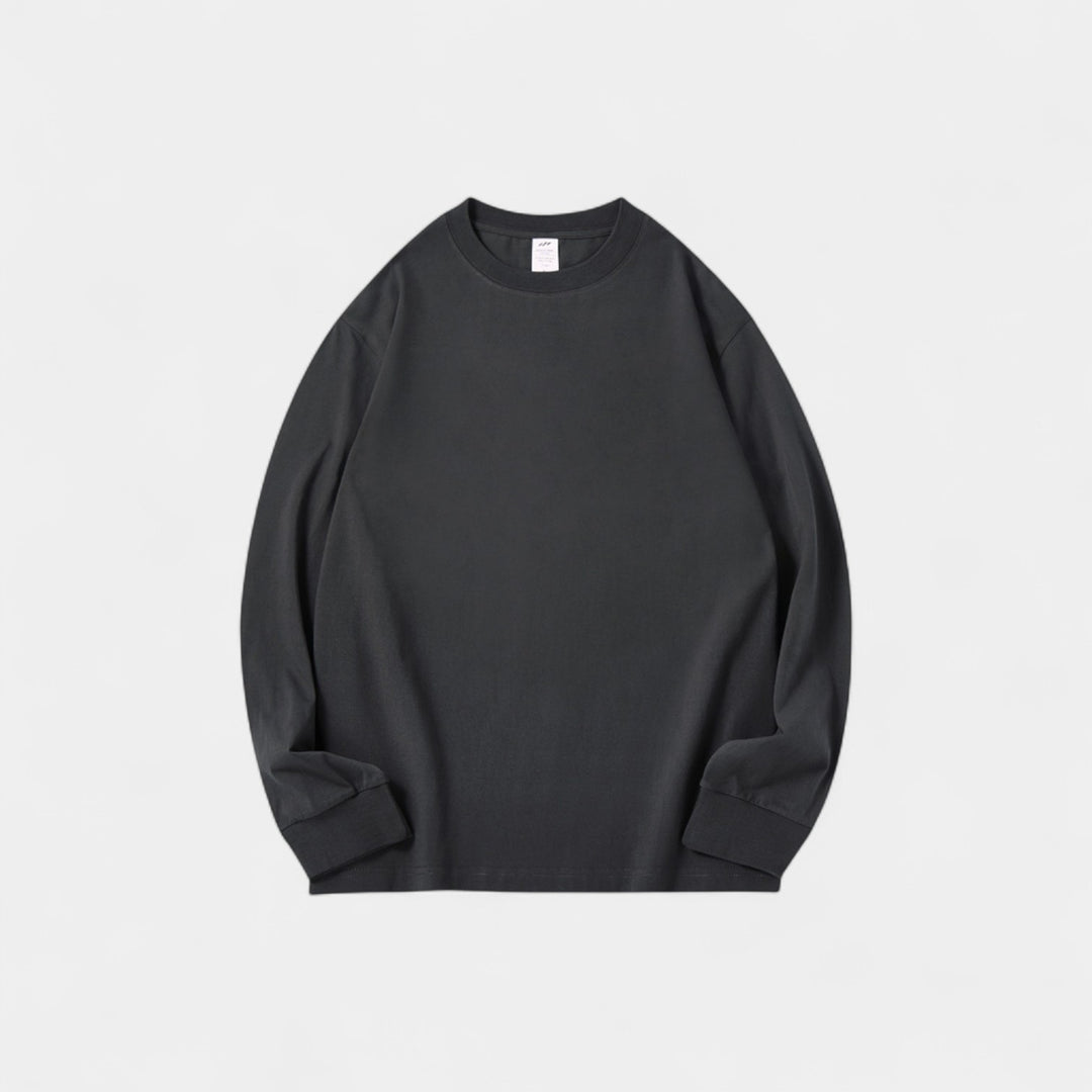 Riche | Lot de 3 pulls homme coton col rond – coupe ample, raffinés, essentiels du quotidien