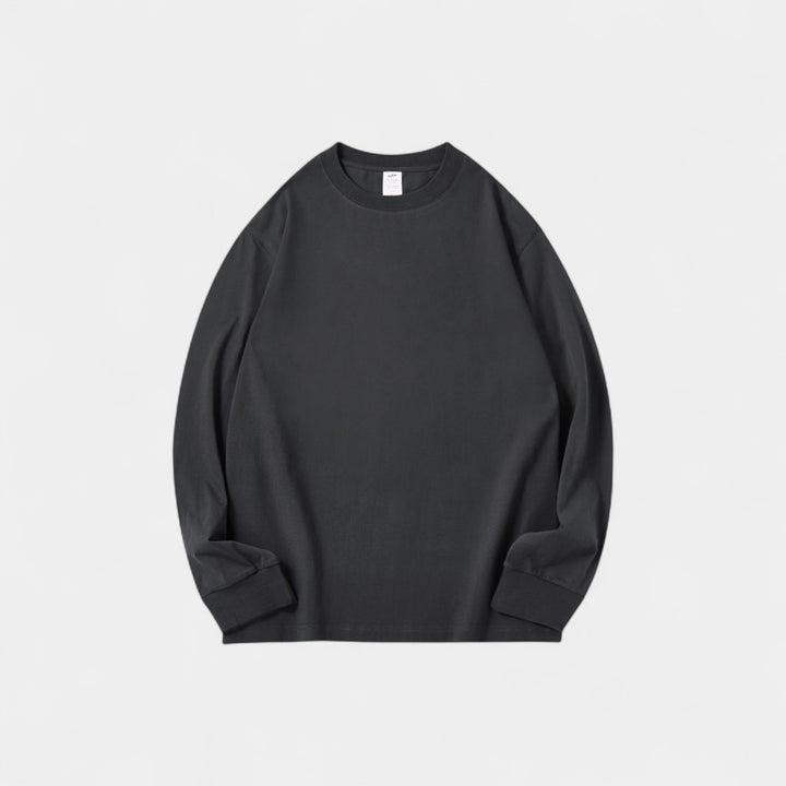 Riche | Lot de 3 pulls homme coton col rond – coupe ample, raffinés, essentiels du quotidien