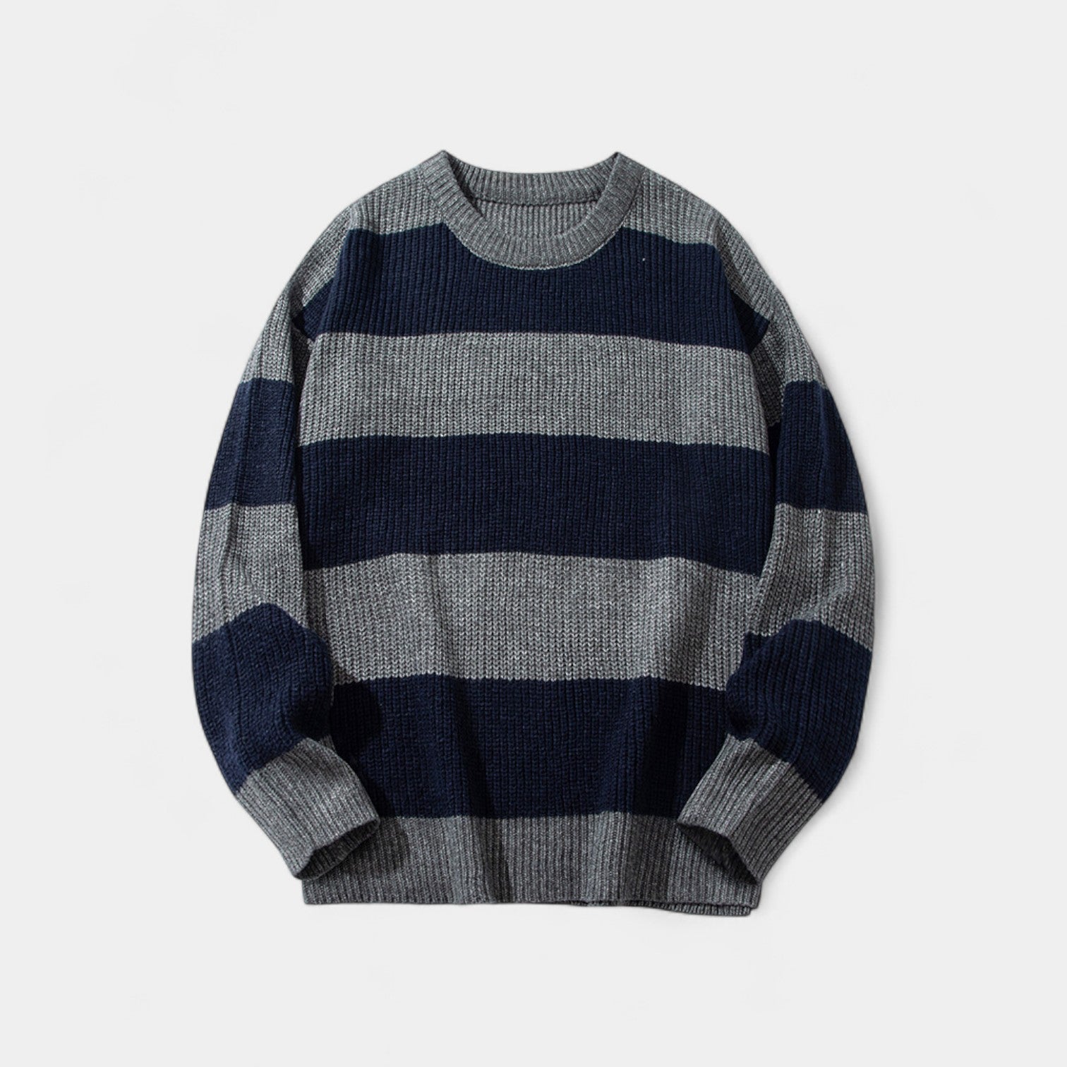 Riche | Pull homme laine col rond – maille raffinée décontractée