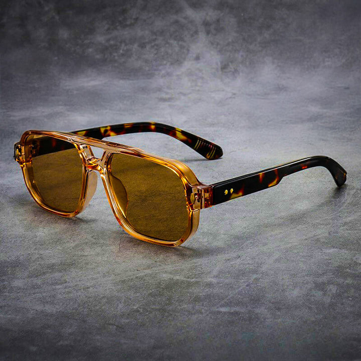 Lunettes de Soleil Carrées pour Homme – Style Sport Verres Teintés