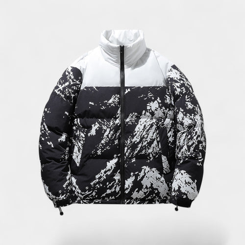 Riche | Doudoune Homme Coton Matelassée – Épais Chaud Minimaliste