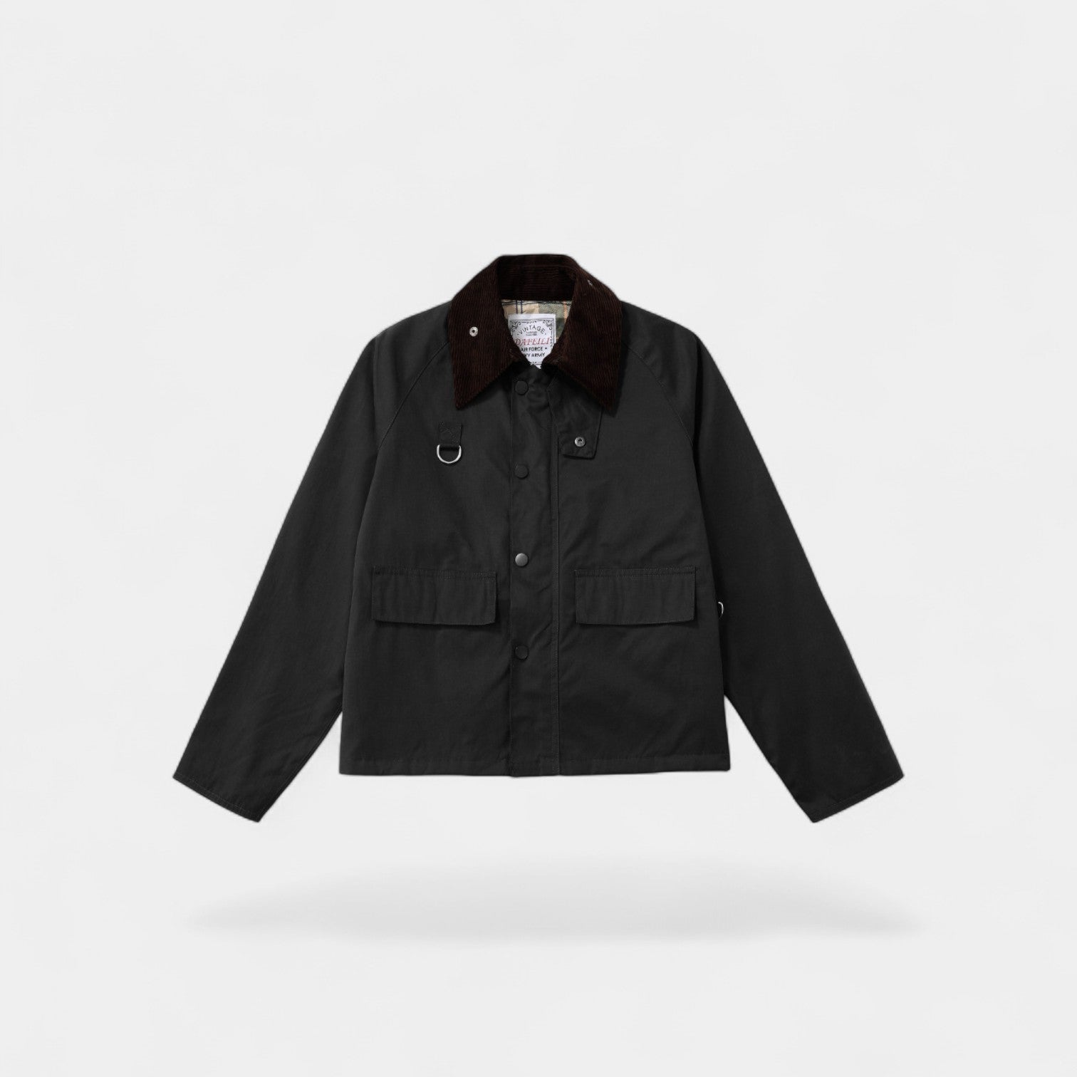 Riche | Veste homme en coton coupe-vent multi-poches – coupe ample, raffinée, utilité quotidienne