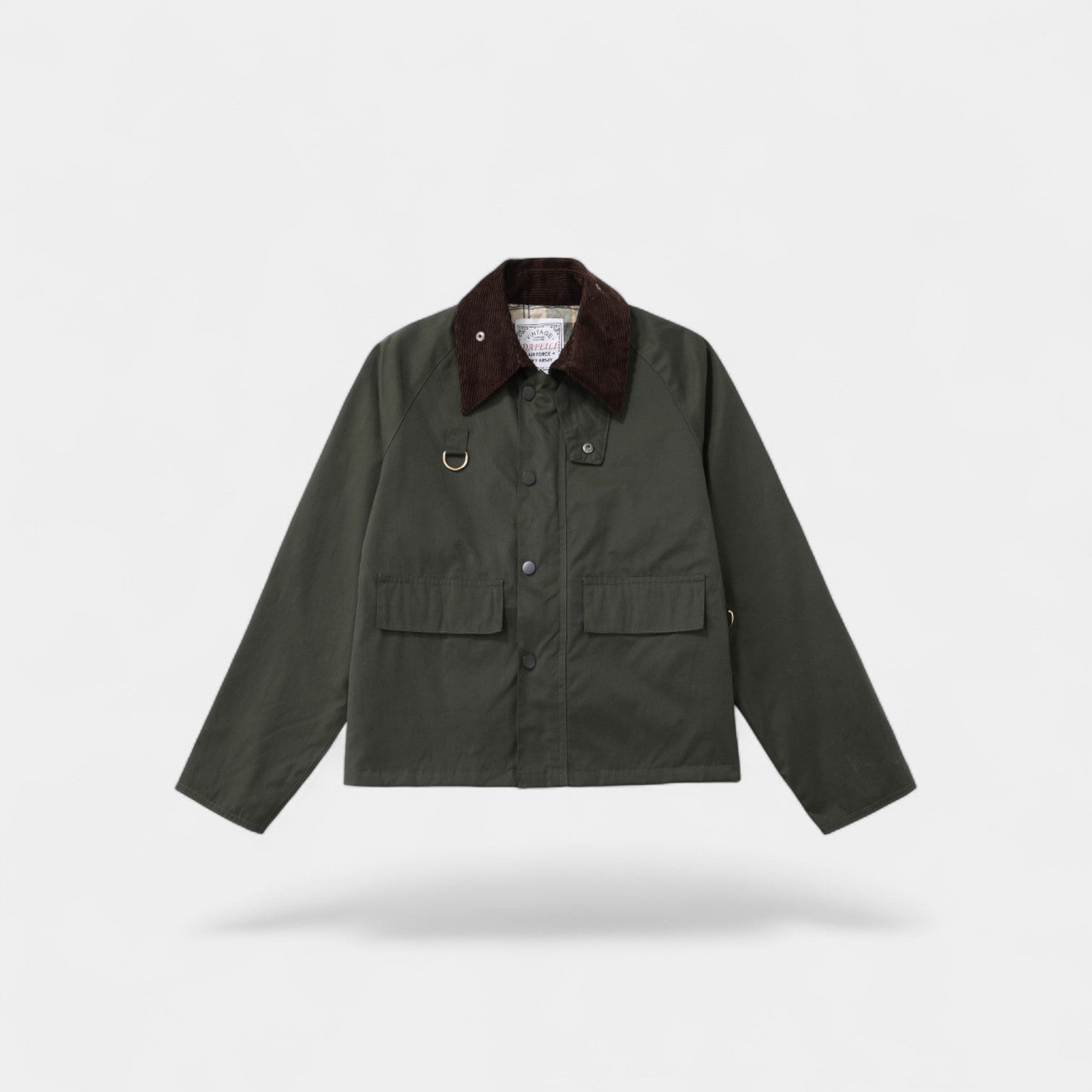 Riche | Veste homme en coton coupe-vent multi-poches – coupe ample, raffinée, utilité quotidienne