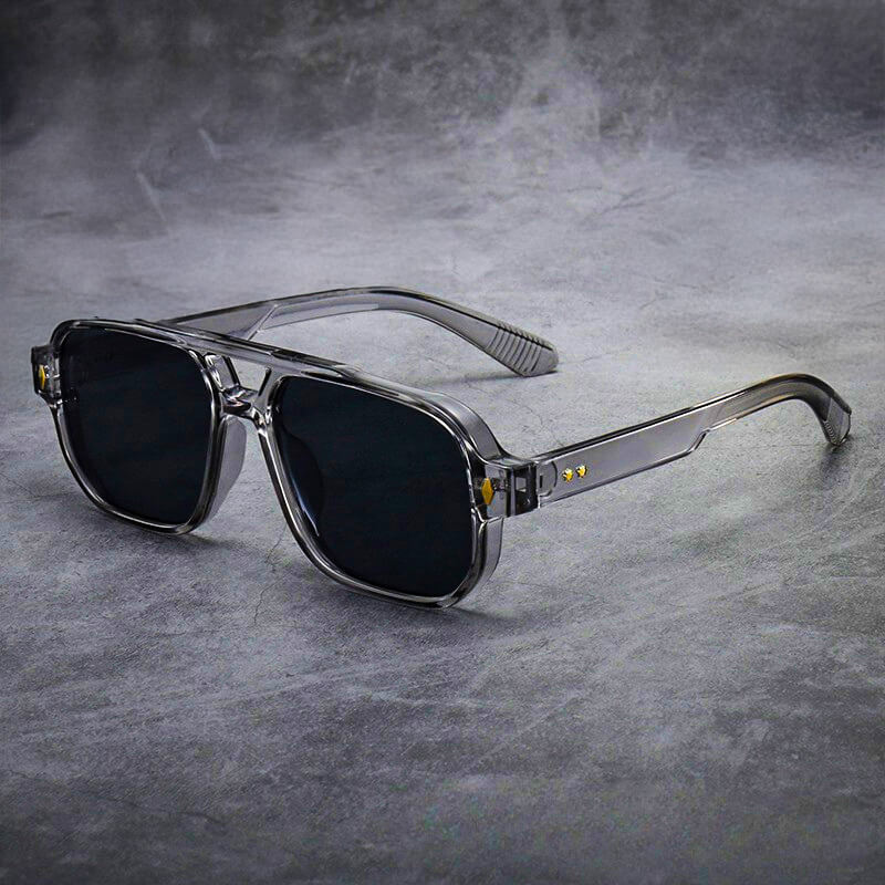 Lunettes de Soleil Carrées pour Homme – Style Sport Verres Teintés