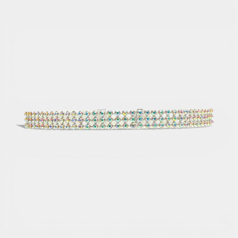 Riche | Collier Ras-du-Cou Strass Cristal Femme