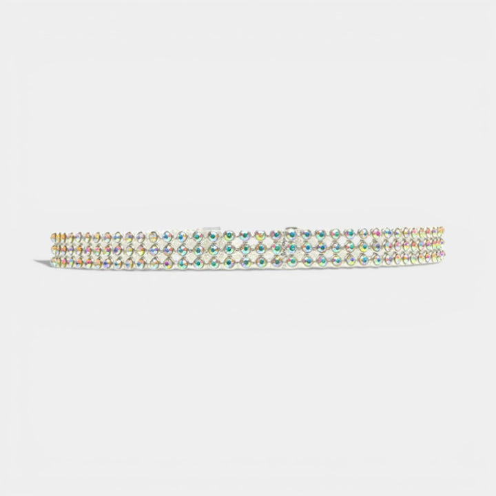 Riche | Collier Ras-du-Cou Strass Cristal Femme