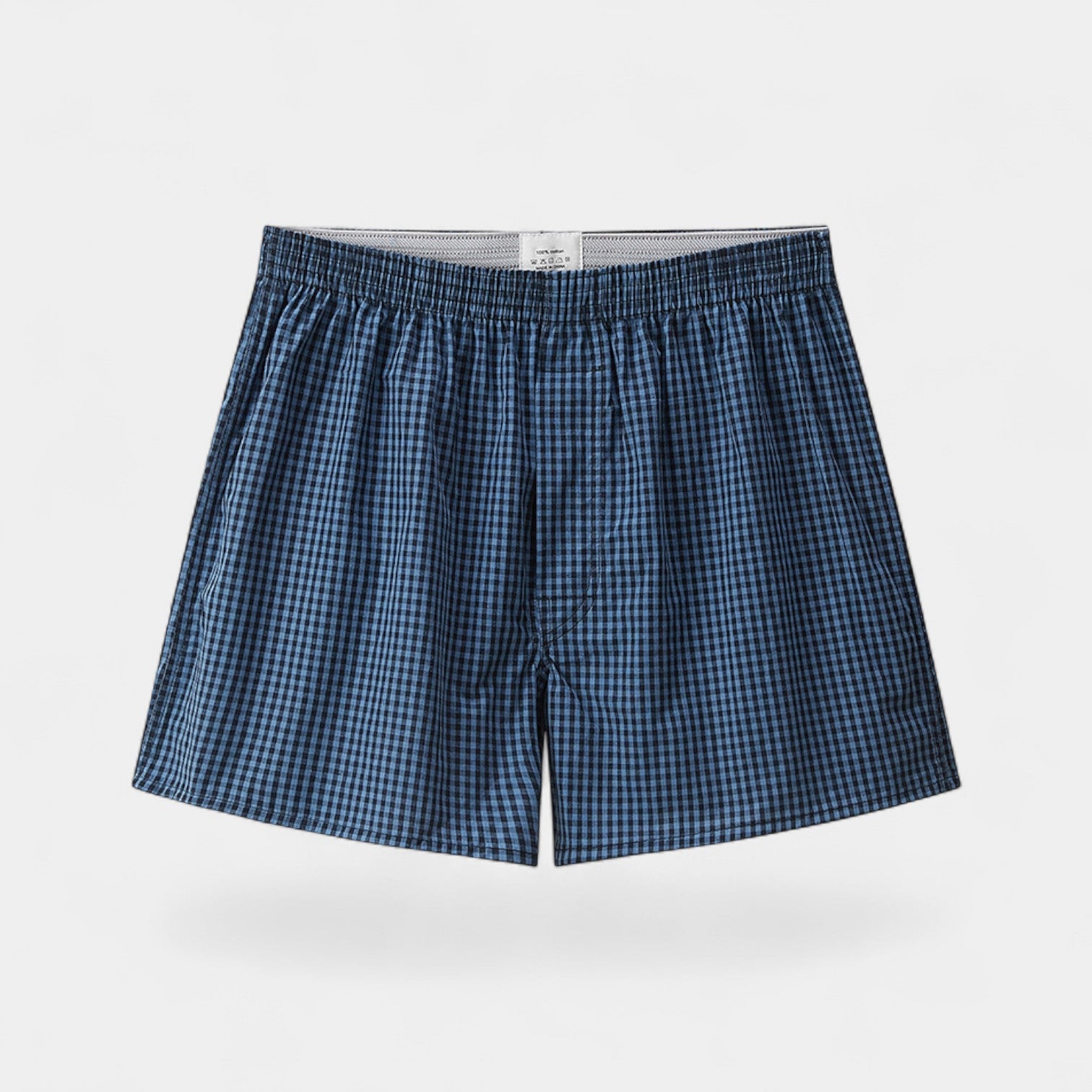 Riche | Lot de 3 boxers homme coton tissé à carreaux – raffinés, respirants, confort quotidien
