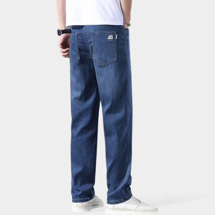 Riche | Men's Straight-Leg Denim Jeans – A Sophisticated Casual Essential