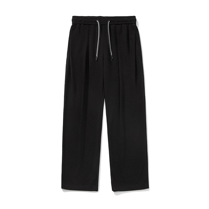 Weite Herrenhose mit Kordelzug aus Viskosemischung – Lässiger Schnitt