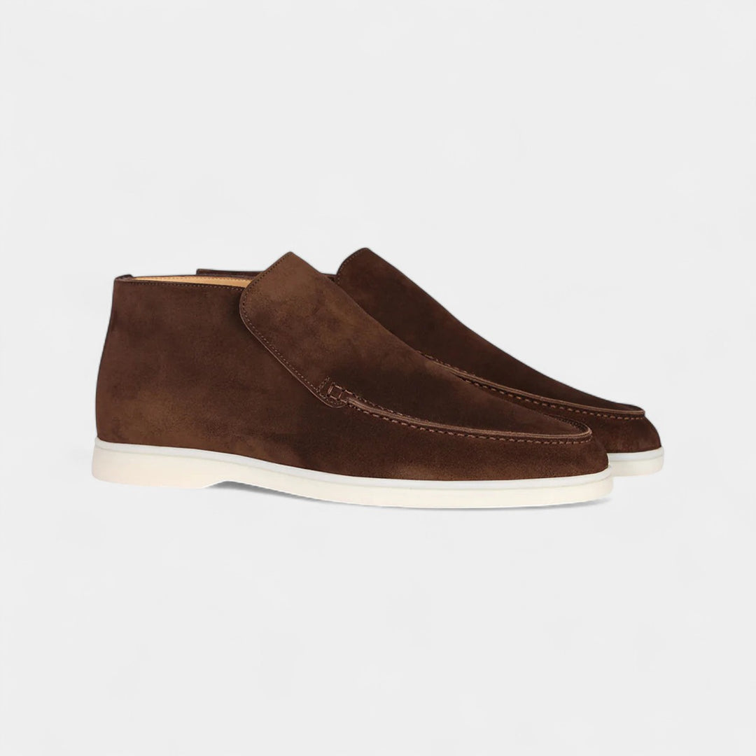 Riche | Mocassins homme en cuir suédé
