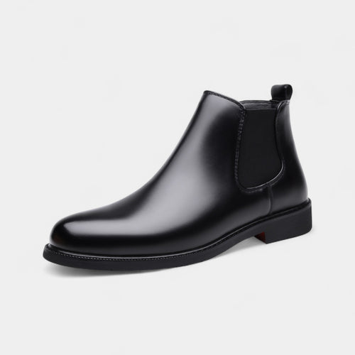 Riche | Bottes Chelsea homme en cuir PU